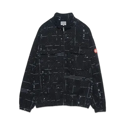 Cav Empt (C.E) NOISE 7 ZIP JACKET "Black"