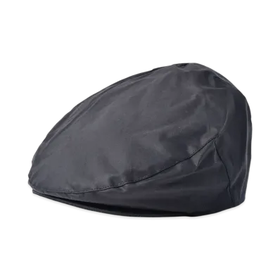 Barbour Wax Flat Cap "Navy"