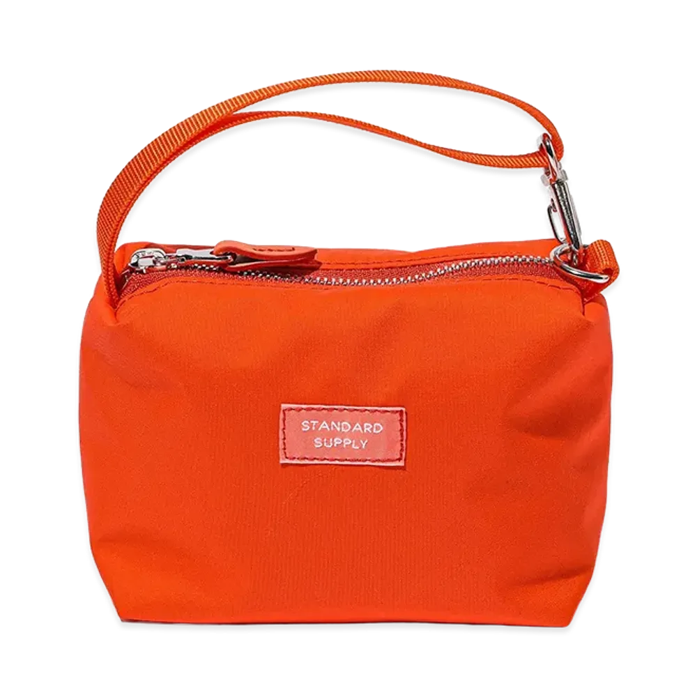 bPr BEAMS x STANDARD SUPPLY Hanging Pouch "Beams Orange"
