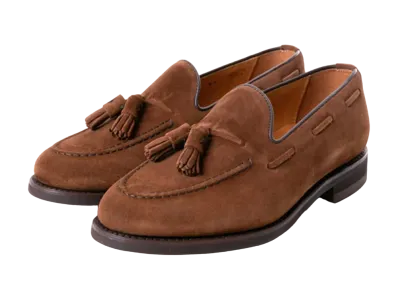 Berwick Tassel Loafer HO262 Suede "Brown" 8491SBVIBR