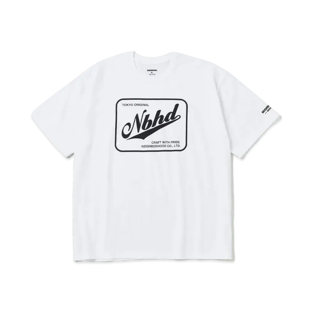 NEIGHBORHOOD NH . Tee SS-3 "White"