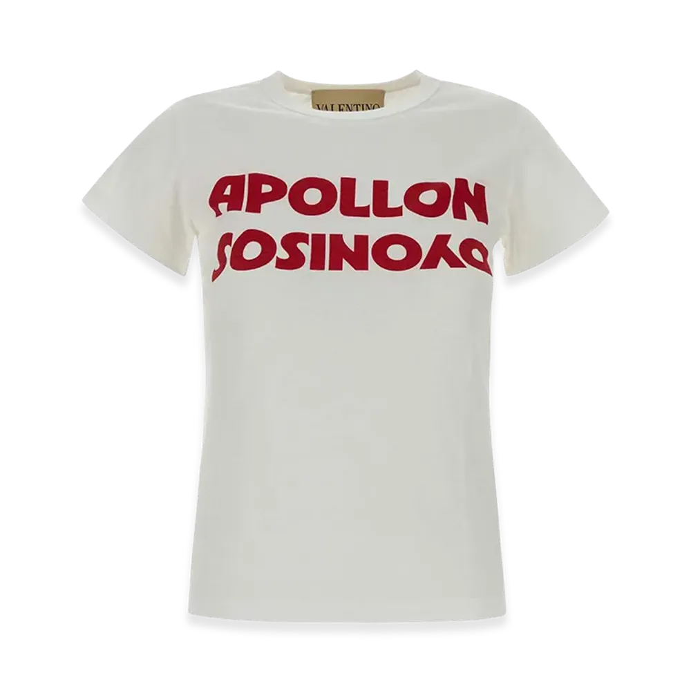 Valentino Women's Cotton T-Shirt "White"
