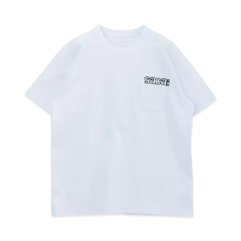 sacai Embroidery T-Shirt "White"