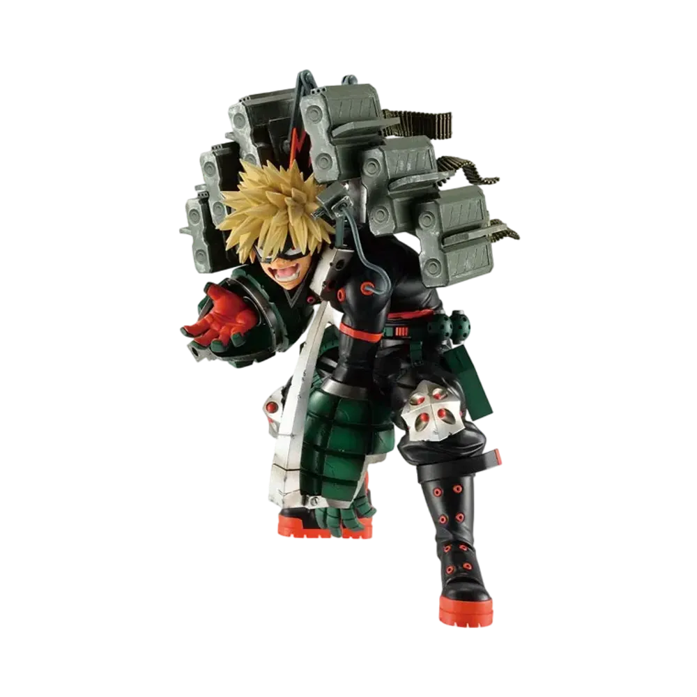 BANDAI "Ichiban Kuji" -My Hero Academia -A series of star frost-- B Prize Katsuki Bakugou MASTERLISE -Strafe Panzer-
