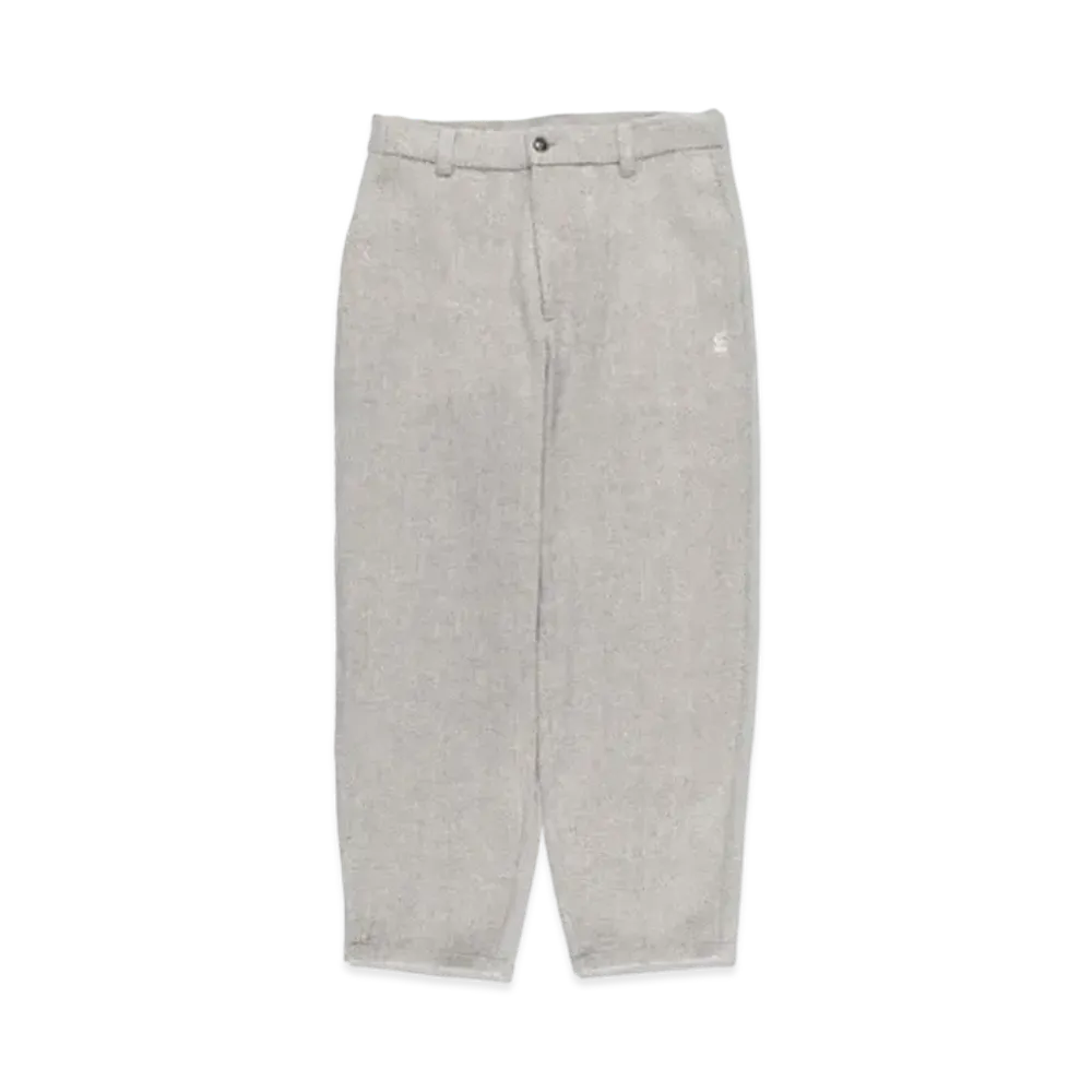 WIND AND SEA SDCL (WDS) Nel Tweed Pants "L.Gray"