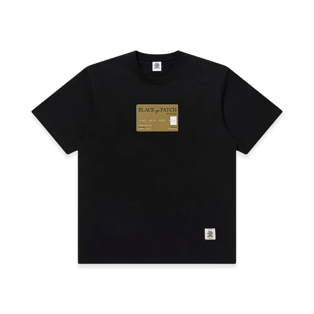 BlackEyePatch Credit Card Tee "Black"