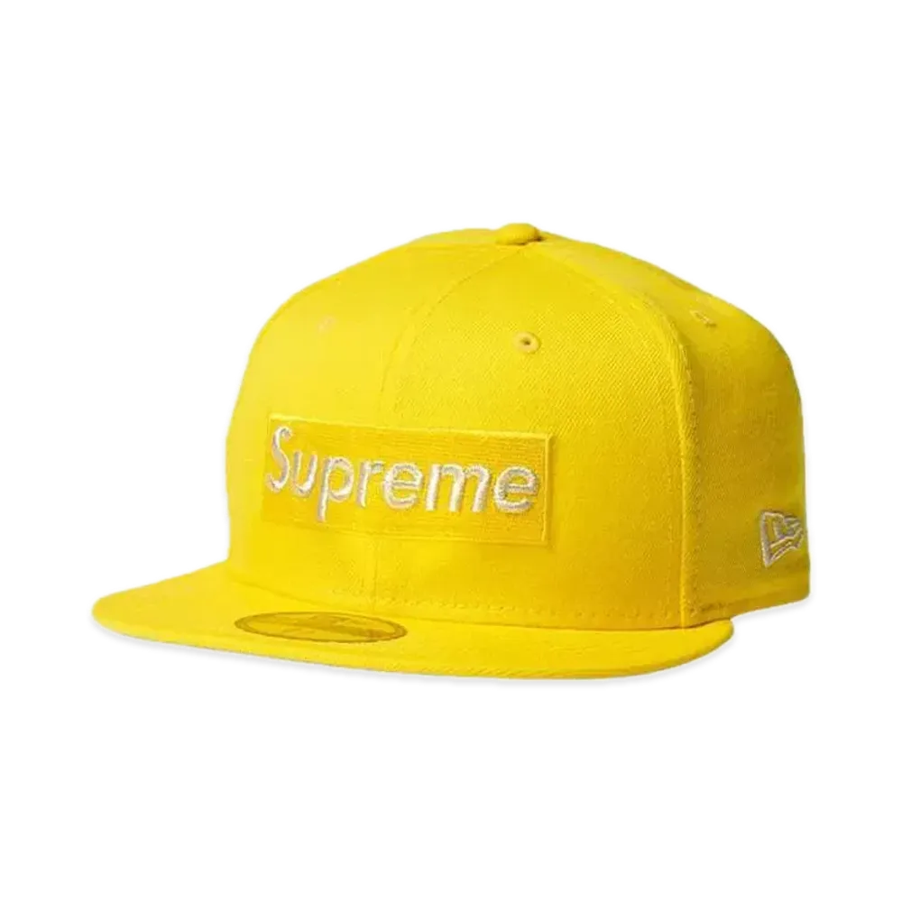 Supreme $1M Metallic Box Logo New Era® "Yellow"
