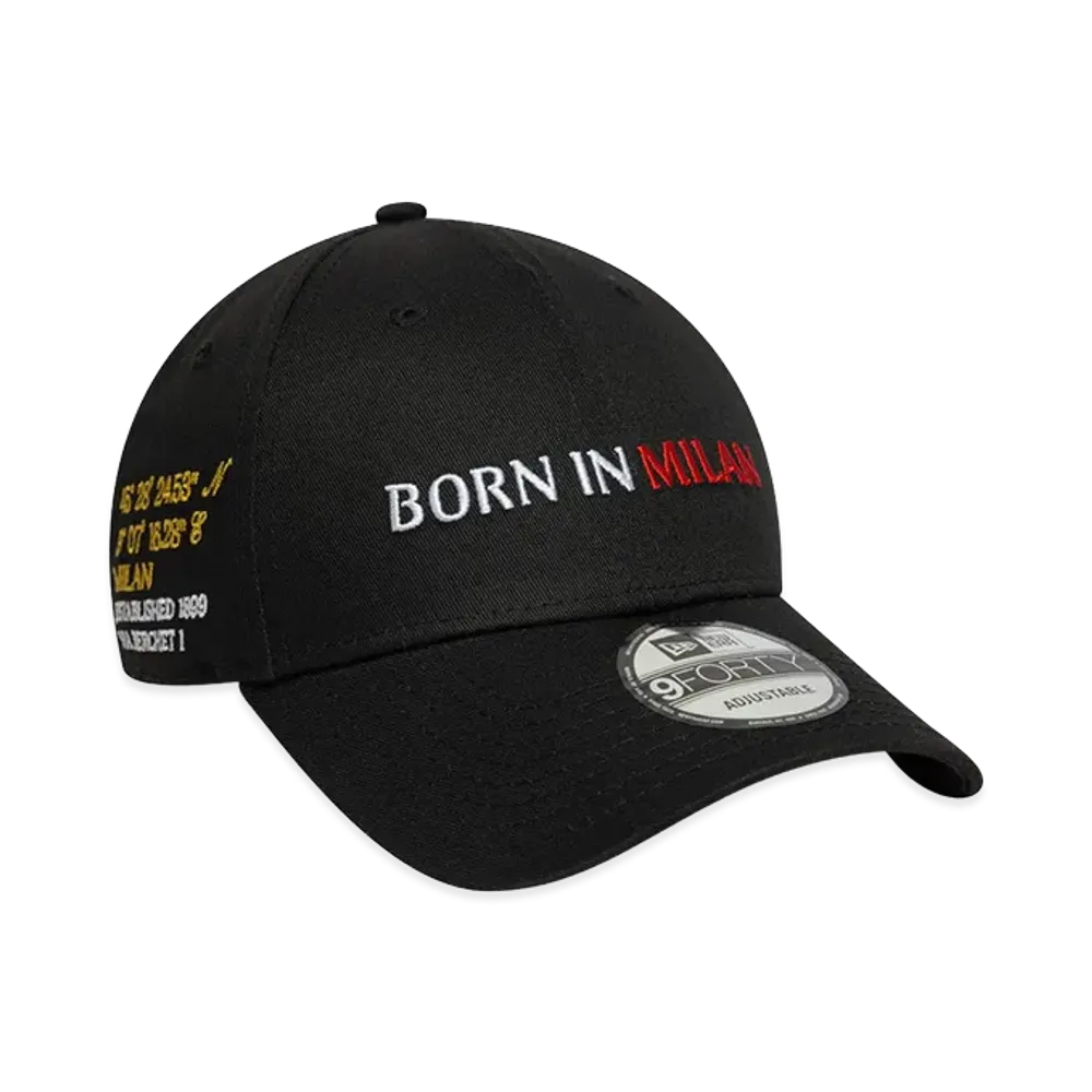 NEW ERA x AC Milan 9Forty "Black"