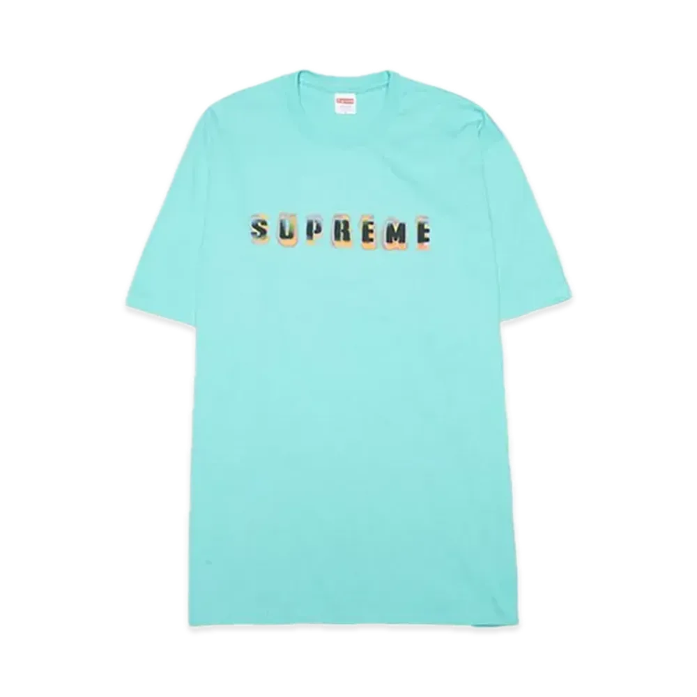 Supreme Stencil Tee "Teal"