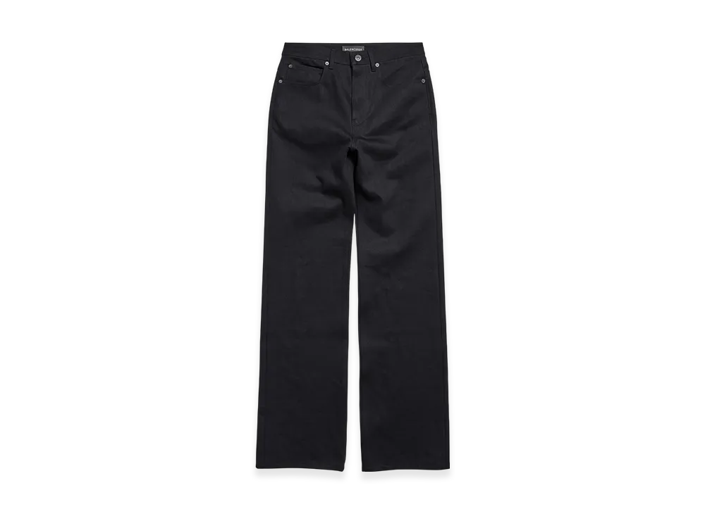 BALENCIAGA Women's Straight Fit Pants "Black"