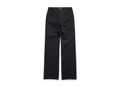 BALENCIAGA Women's Straight Fit Pants "Black"