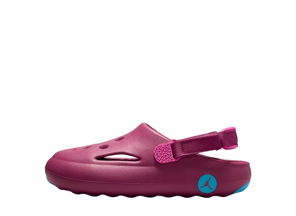Nike GS Jordan Hydrip Sandal "Sweet Beet/Baltic Blue"