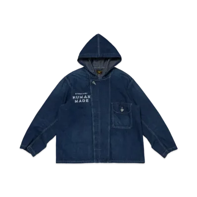HUMAN MADE Denim Hooded Jacket "Indigo"