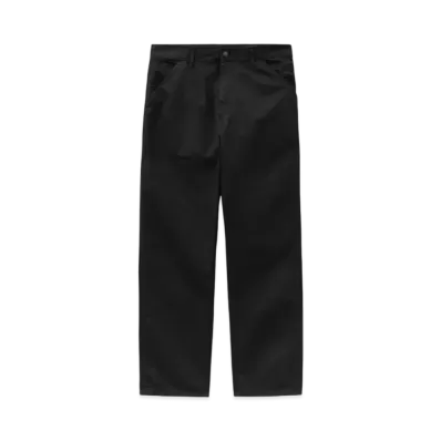 Carhartt WIP Single Knee Pants "Black Garment Dyed"