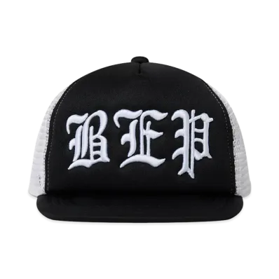 BlackEyePatch 3 Letter OE Mesh Cap "Black"