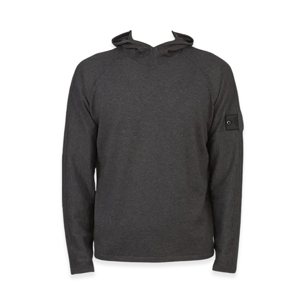 Stone Island 5081S Shadow Project Hooded Sweatshirt - 23SS "Dark Grey Melange"