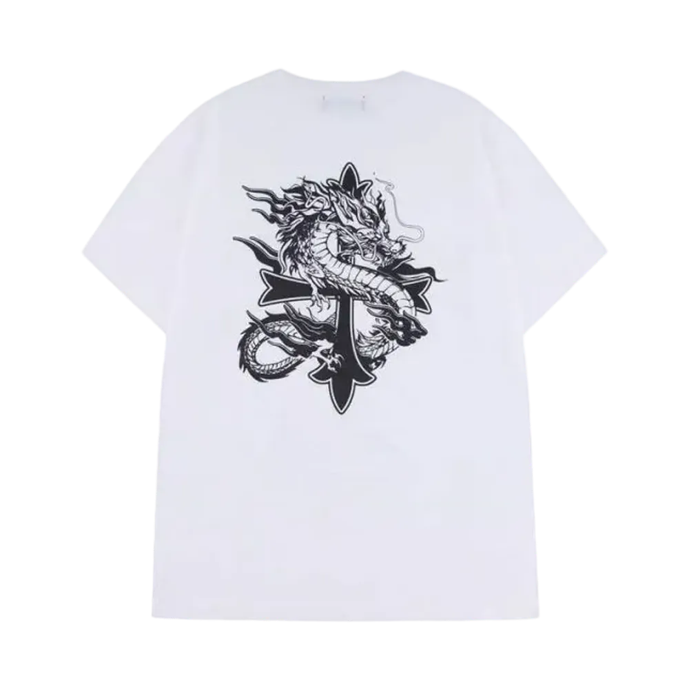SUPPLIER Dragon Cross Tee "White"