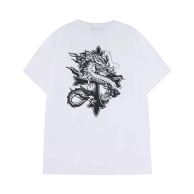 SUPPLIER Dragon Cross Tee "White"