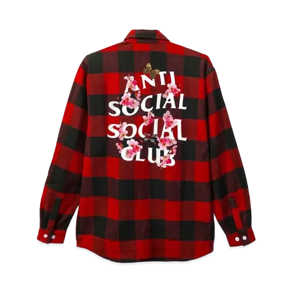 ANTI SOCIAL SOCIAL CLUB Kkoch Flannel "Red"