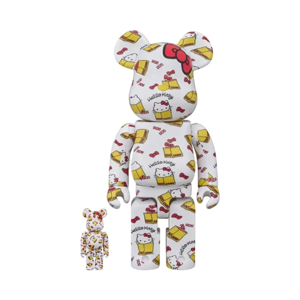 MEDICOM TOY "BEARBRICK" -SANRIO- Hello Kitty EXHIBITION MODEL 100% & 400%