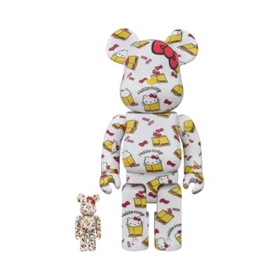 MEDICOM TOY "BEARBRICK" -SANRIO- Hello Kitty EXHIBITION MODEL 100% & 400%