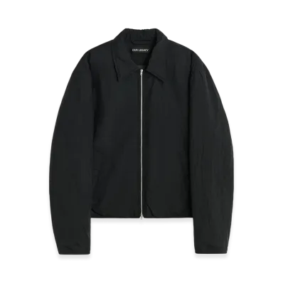 OUR LEGACY Slight Jacket "Shining Black Crinkle Solaro"