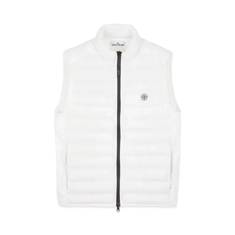 Stone Island G0524 Loom Woven Chambers R-Nylon Down-TC "White"