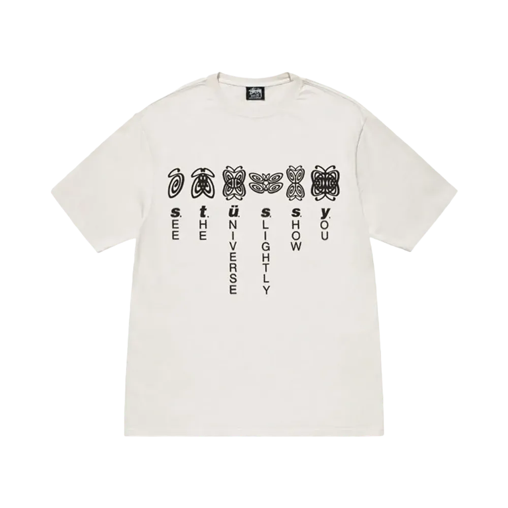 Stussy Universe Tee Pigment Dyed "Natural"