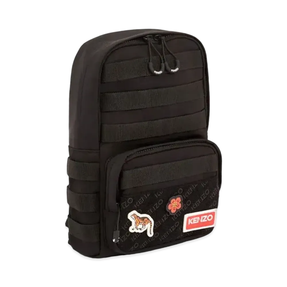 KENZO Jungle Crossbody Rucksack "Black"
