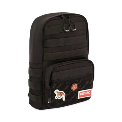 KENZO Jungle Crossbody Rucksack "Black"