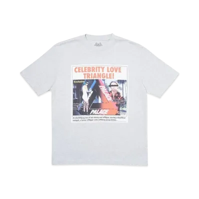 PALACE Love Triangle T-Shirt "Grey"