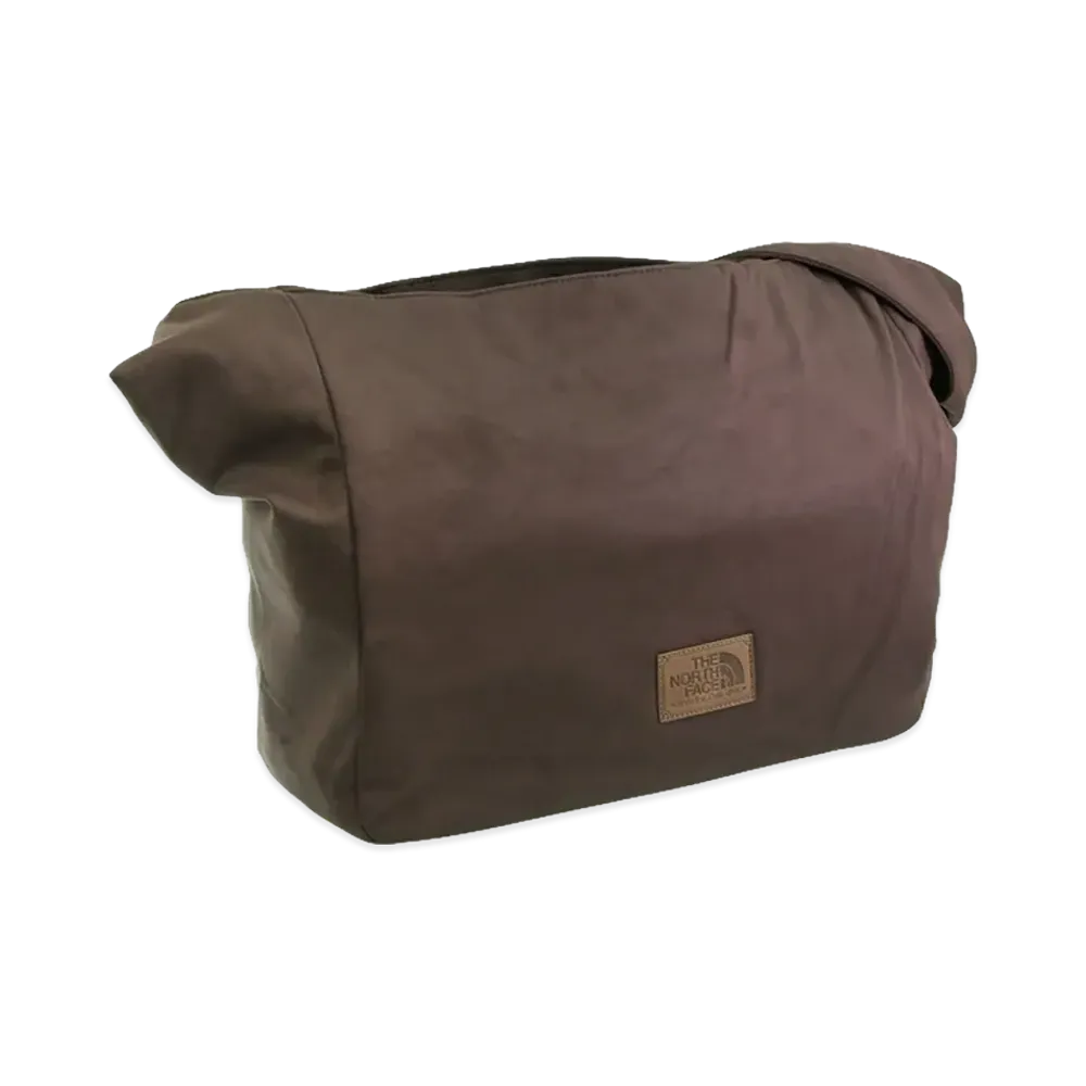 The North Face Big Logo Shoulder Bag "Brown"