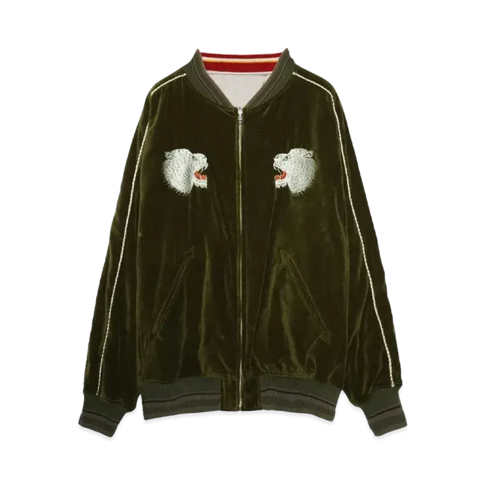 DAIRIKU "Polar Bear" Velor Ska Jamper "KHAKI"