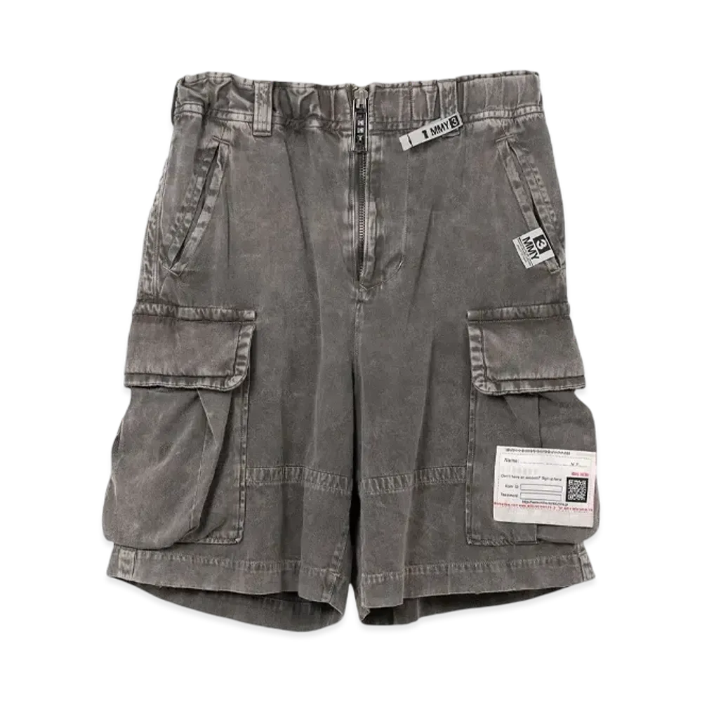 Maison MIHARA YASUHIRO Amateur Sewn Like Cargo Shorts "Light Gray"