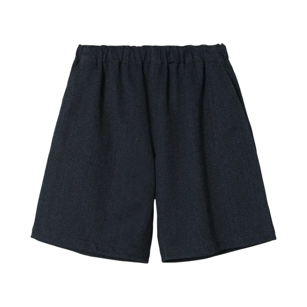 N.HOOLYWOOD Wide Half Pants "Navy"