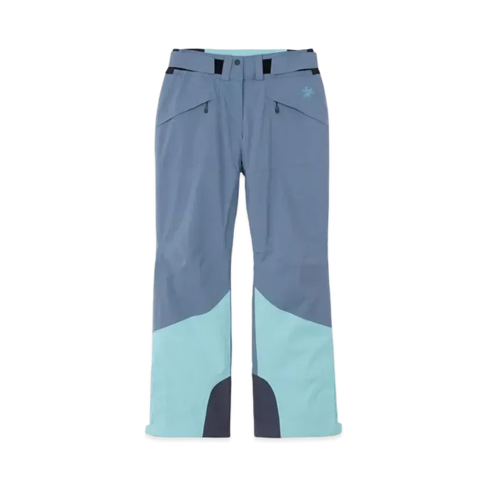 Goldwin Women's 2 Tone Color Pants (Ski / Ladies) "Coronet Blue"