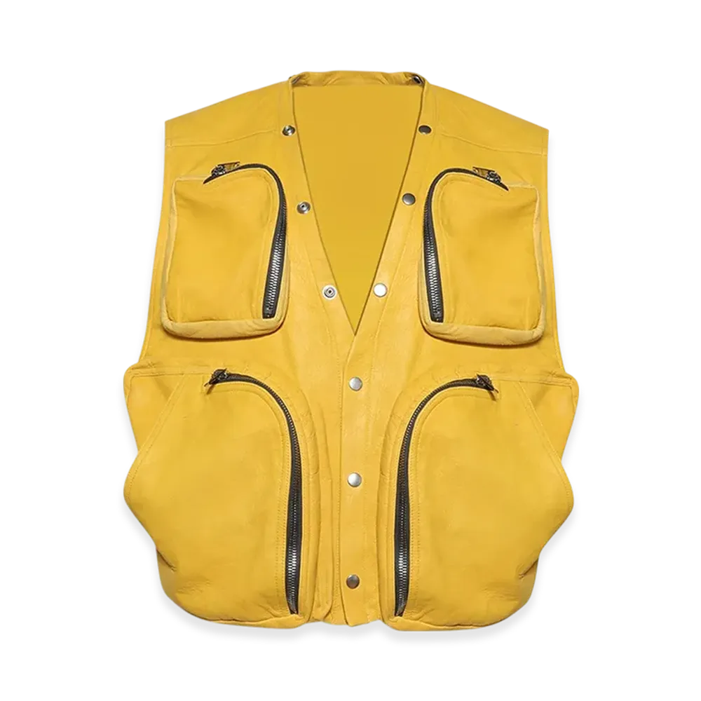 Rick Owens Cargo Vest "Lemon"