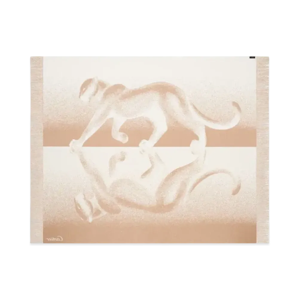 Cartier Panthere de Cartier Blanket Cashmere
