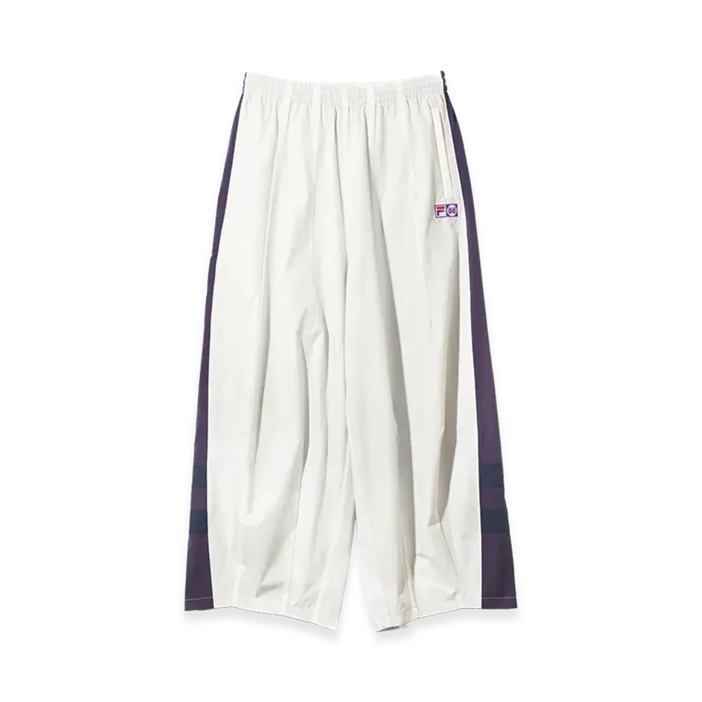 NEEDLES x FILA H.D. Wind Pant "White/Navy/Purple"