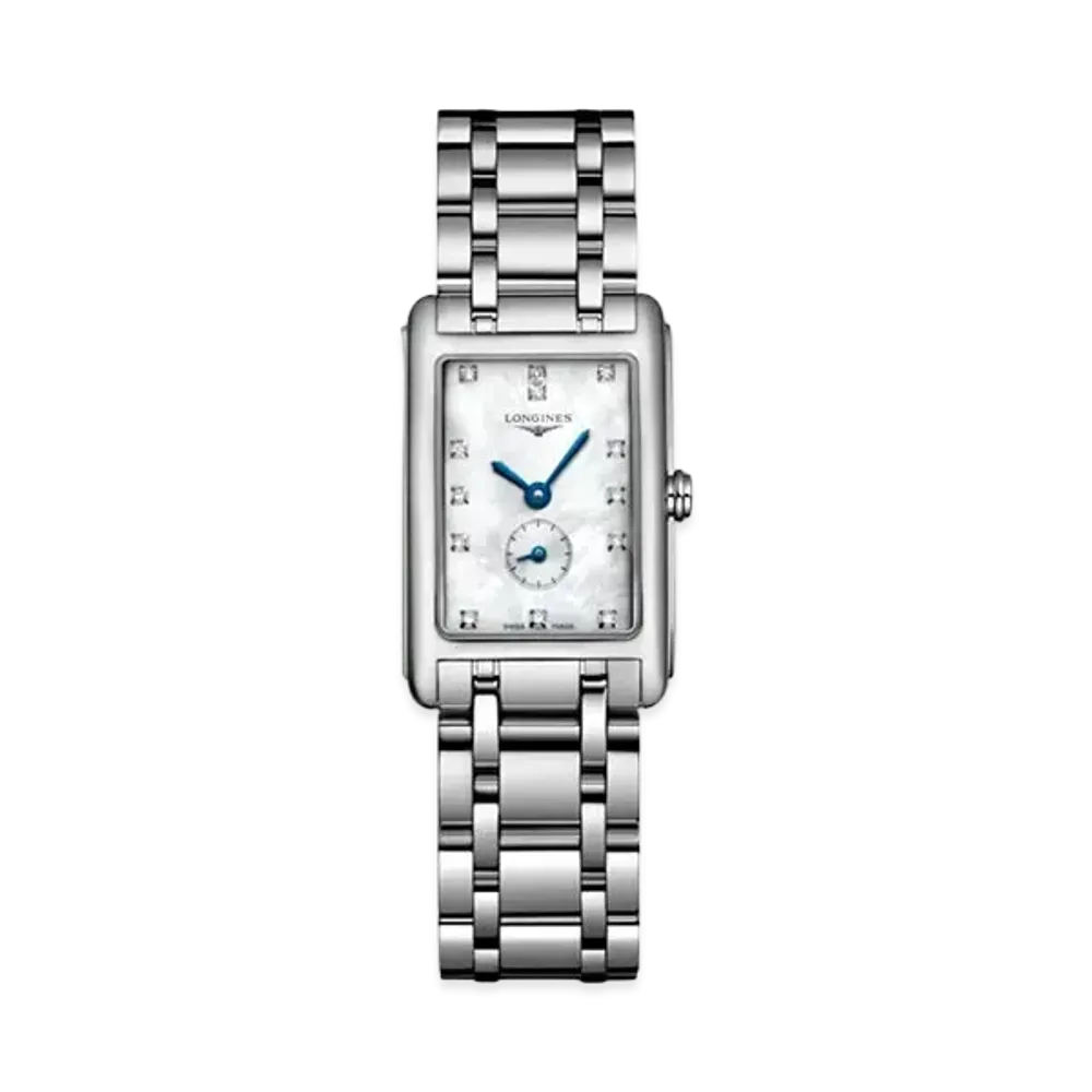 Longines Dolcevita 20.80 x 32.00 mm "White Mother-of-Pearl/Stainless Steel" L5.255.4.87.6