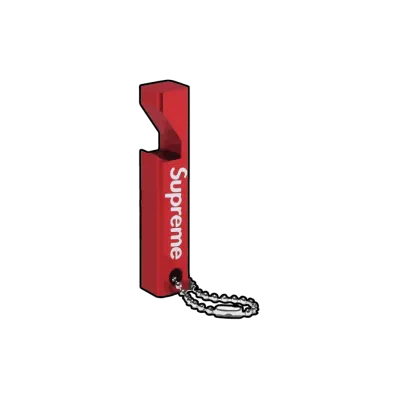 Supreme x Nishiwaki Bottle Opener "Red"
