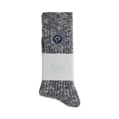 Kith Willet Marled Crew Socks "Soul"