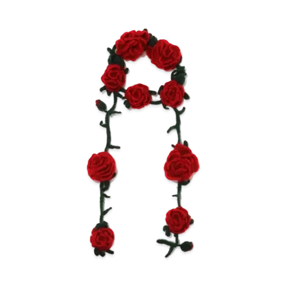 UNDERCOVER SCARF "Red"
