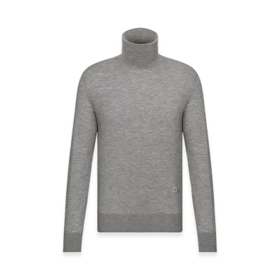 Dior CD Icon Turtleneck Sweater "Gray"