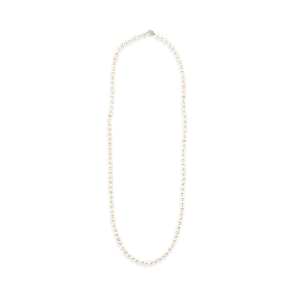 NEEDLES Necklace - White Pearl "White"
