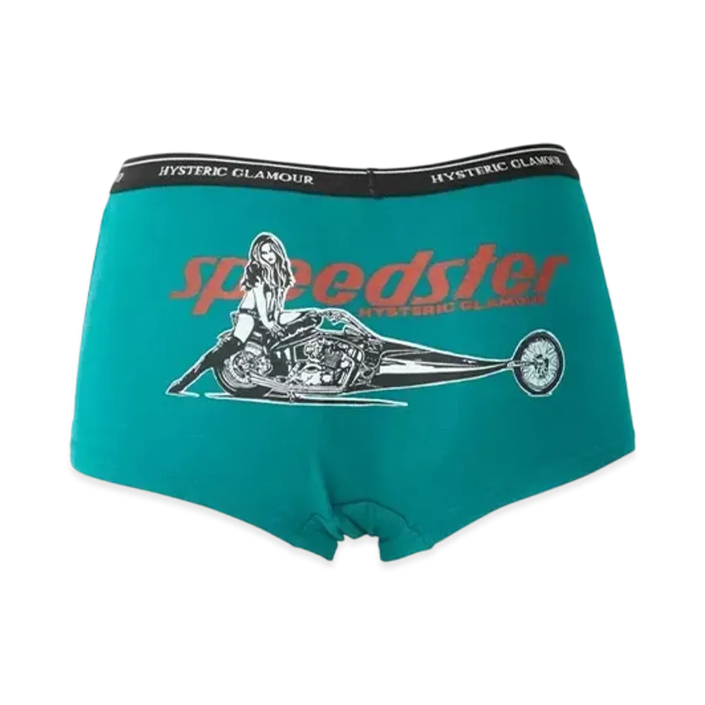 HYSTERIC GLAMOUR Speedster Shorts "Green"