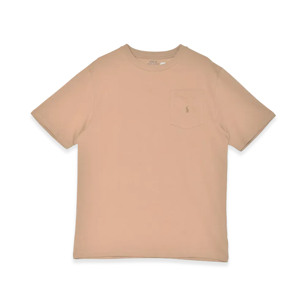Polo Ralph Lauren Cotton Jersey Pocket T-Shirt "Khaki"