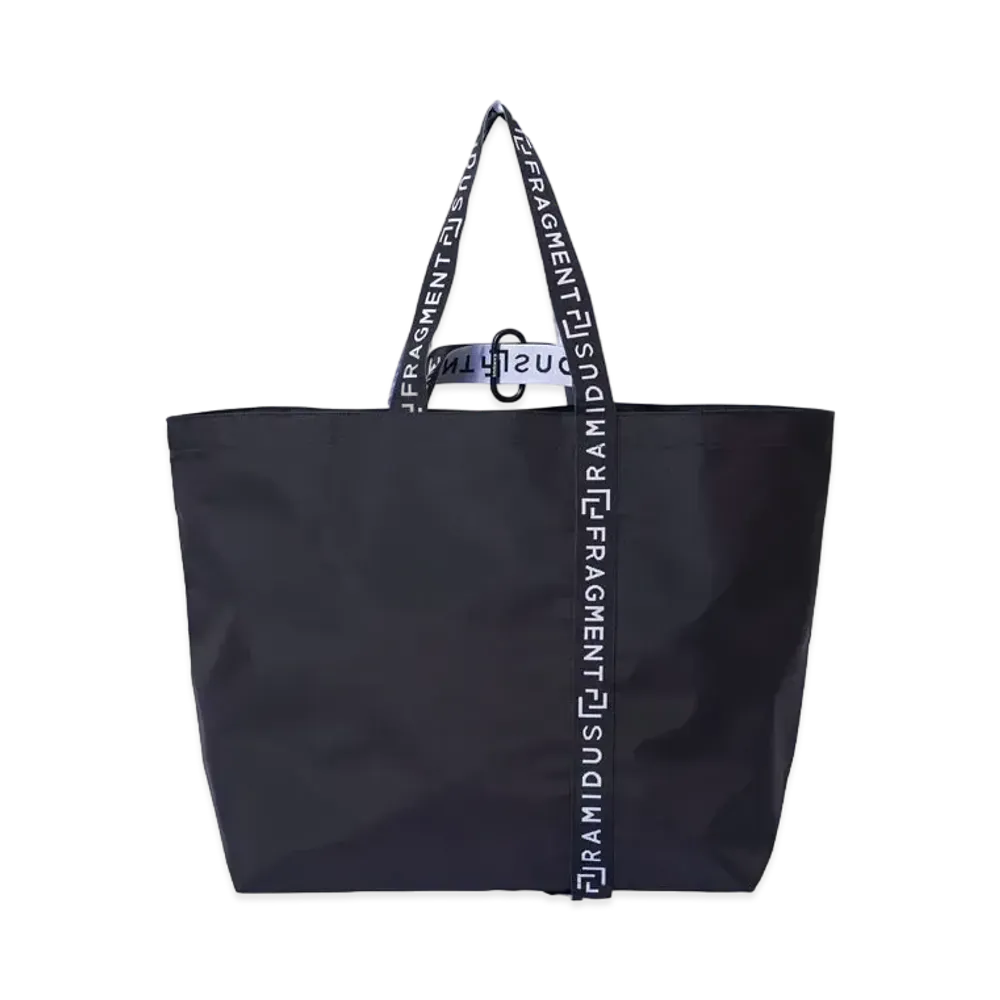 FRAGMENT x RAMIDUS TOTE BAG (LL) "Black"
