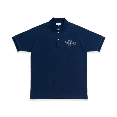 LACOSTE x Godzilla 2.0 Godzilla Polo Shirt "Indigo Blue"
