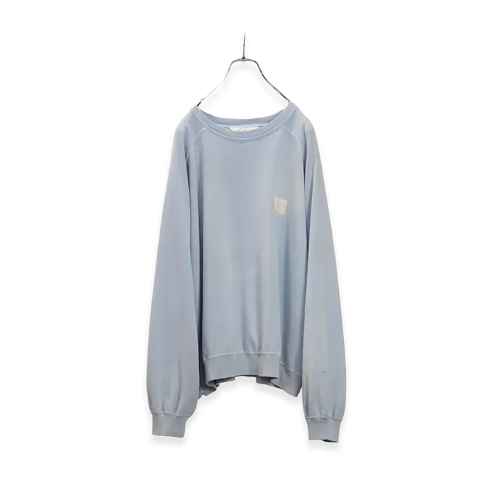 ANCELLM Light Loop Sweat Shirt "Sax"